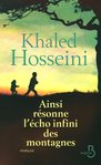 Ainsi rsonne lcho infini des montagnes de Khaled Hosseini -- 10/02/14